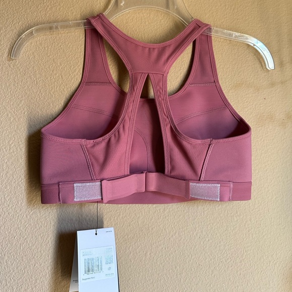 Nike size small high support mauve pink sports bra - Picture 2 of 7